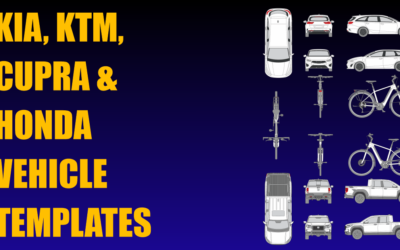 Kia, KTM, Cupra and Honda Vehicle Templates Added