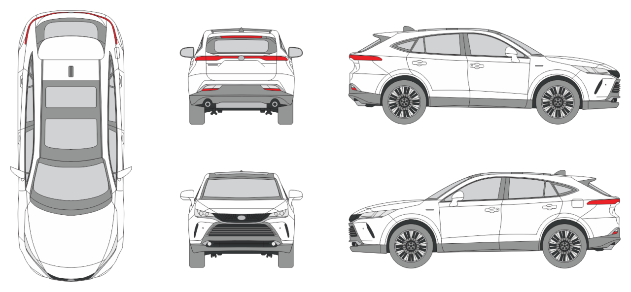 Toyota Venza 2020 - Vehicle Templates Unleashed