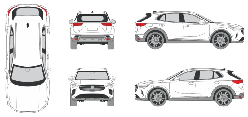 Buick Envision 2020 SUV Template