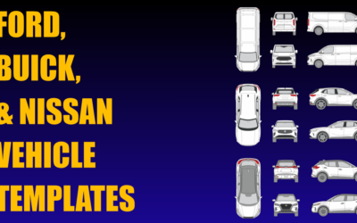 Ford, Buick and Nissan Vehicle Templates Added