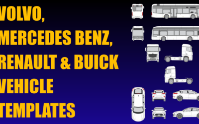 Volvo, Mercedes Benz, Renault and Buick Vehicle Templates Added