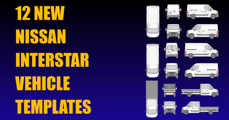 12 New Nissan Interstar Vehicle Templates Added