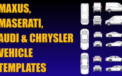 Maxus, Maserati, Audi & Chrysler Vehicle Templates Added