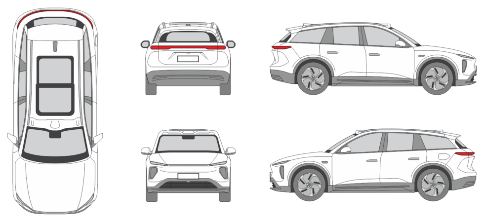 Nio ES6 2023 - Vehicle Templates Unleashed