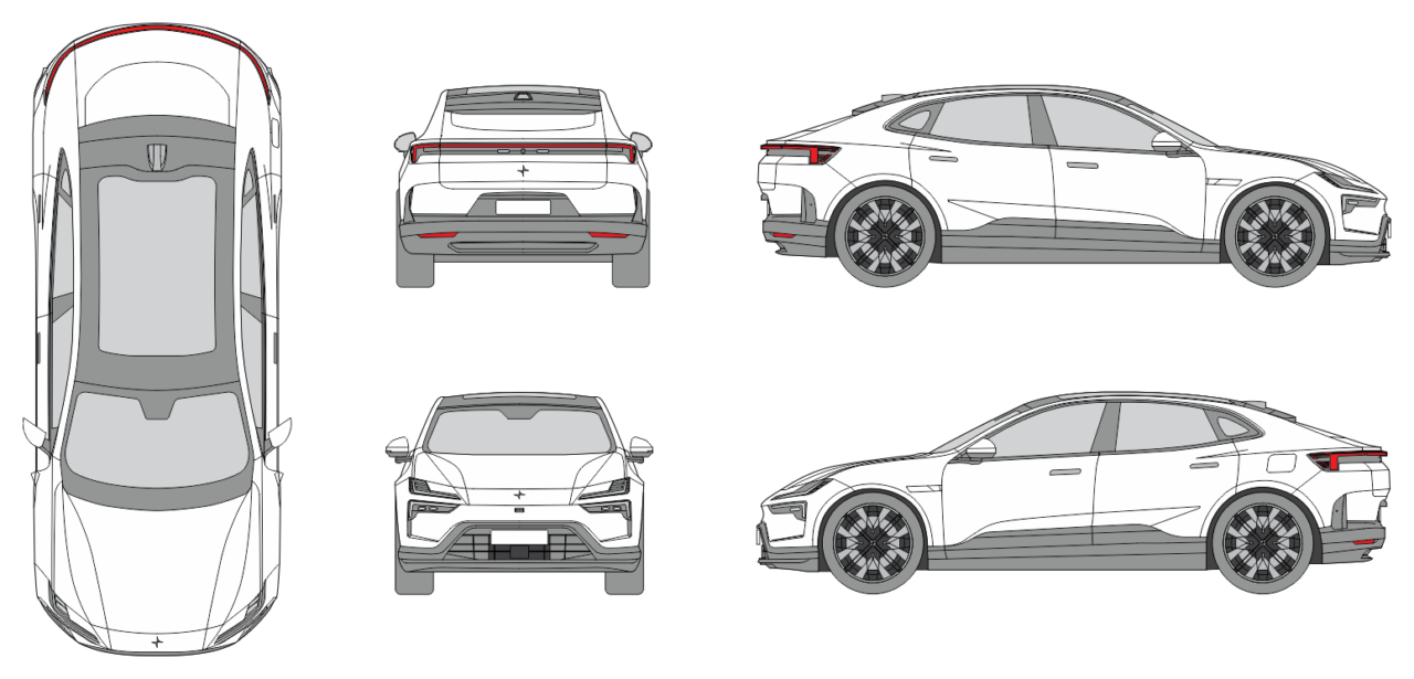 Polestar 4 2023 - Vehicle Templates Unleashed