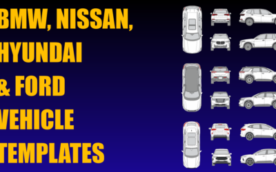 BMW, Nissan, Hyundai and Ford Vehicle Templates Added