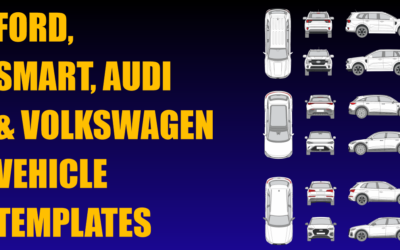 Ford, Smart, Audi and Volkswagen Vehicle Templates Added