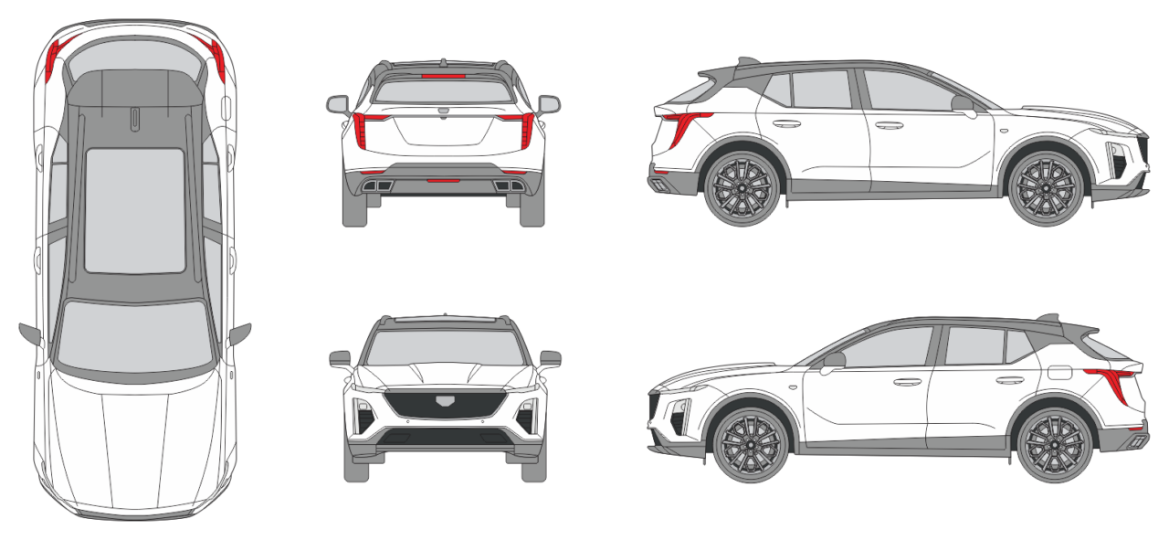 Cadillac GT4 2023 - Vehicle Templates Unleashed