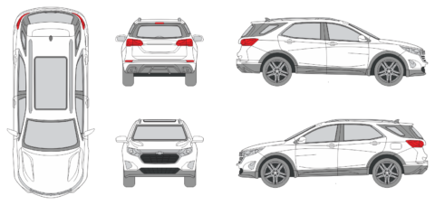 Chevrolet Equinox 2022 - Vehicle Templates Unleashed
