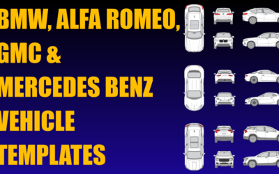 BMW, Alfa Romeo, GMC and Mercedes Benz Vehicle Templates Added
