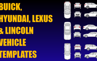 Buick, Hyundai, Lexus and Lincoln Vehicle Templates Added