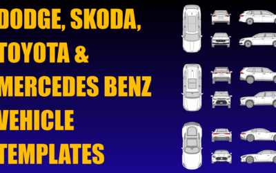 Dodge, Skoda, Toyota and Mercedes Benz Vehicle Templates Added