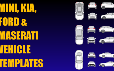 Mini, Kia, Ford and Maserati Vehicle Templates Added