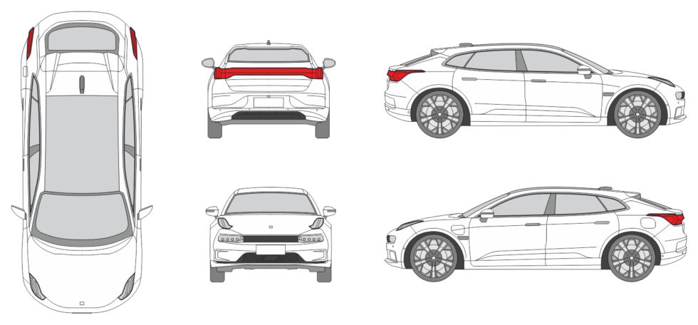 Zeekr 1 2024 - Vehicle Templates Unleashed