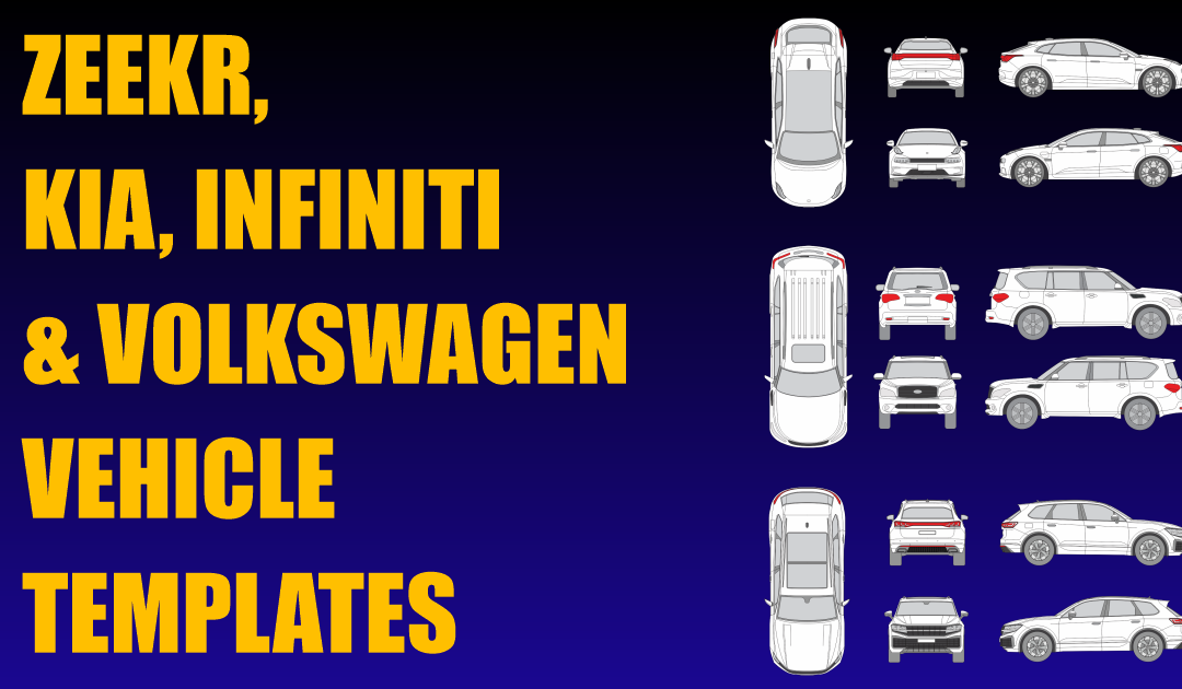 Zeekr, Infiniti, Kia and Volkswagen Vehicle Templates Added