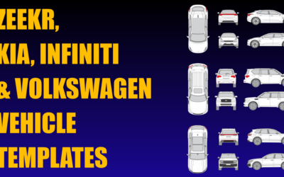 Zeekr, Infiniti, Kia and Volkswagen Vehicle Templates Added