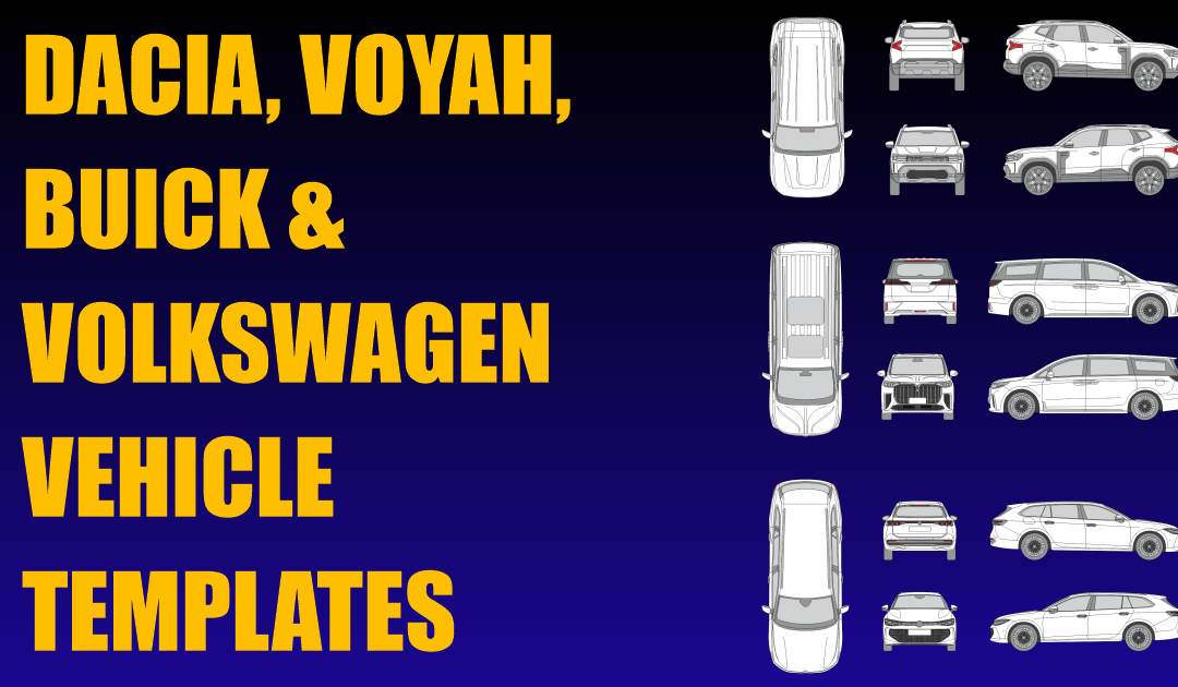 Dacia, Voyah, Buick and Volkswagen Vehicle Templates Added