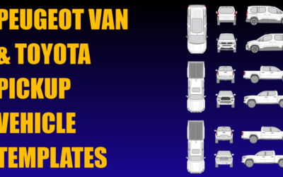 Peugeot Van and Toyota Pickup Vehicle Templates Added