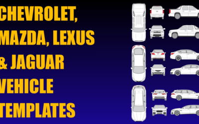 Chevrolet, Mazda, Lexus and Jaguar Vehicle Templates Added