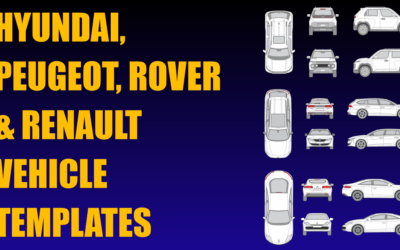 Hyundai, Peugeot, Rover and Renault Vehicle Templates Added