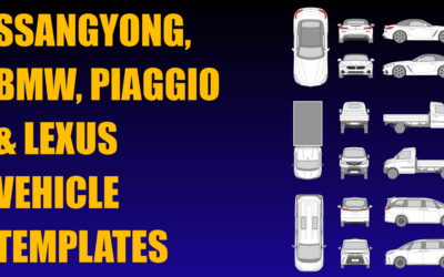 Ssangyong, BMW, Piaggio and Lexus Vehicle Templates Added