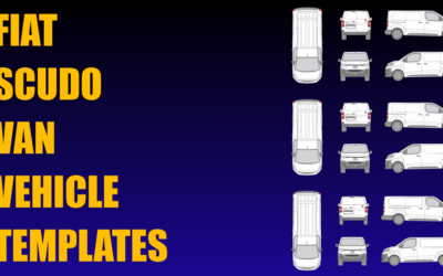 Fiat Scudo Van Vehicle Templates Added