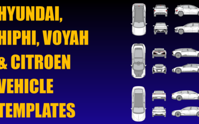 Hyundai, Hiphi, Voyah and Citroen Vehicle Templates Added