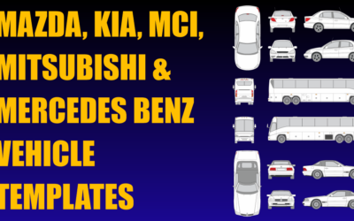 Mazda, Kia, MCI, Mitsubishi and Mercedes Benz Vehicle Templates Added