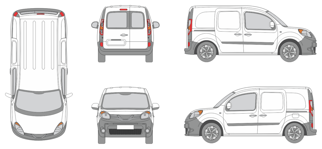 Nissan NV250 2019 Minibus Short Rear Swing Doors Slide Door RL