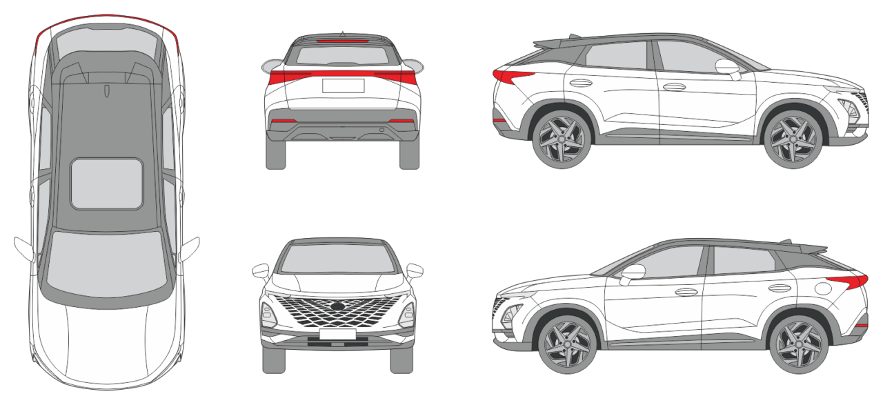 Omoda 5 2023 - Vehicle Templates Unleashed