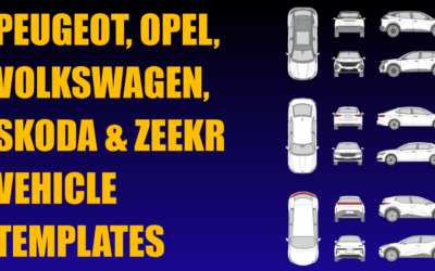 Peugeot, Opel, Volkswagen, Skoda and Zeekr Vehicle Templates Added