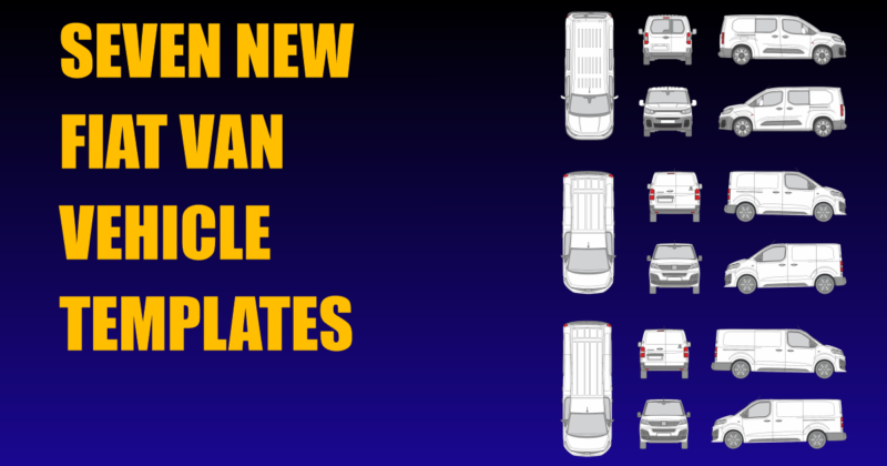 Seven New Fiat Van Vehicle Templates Added