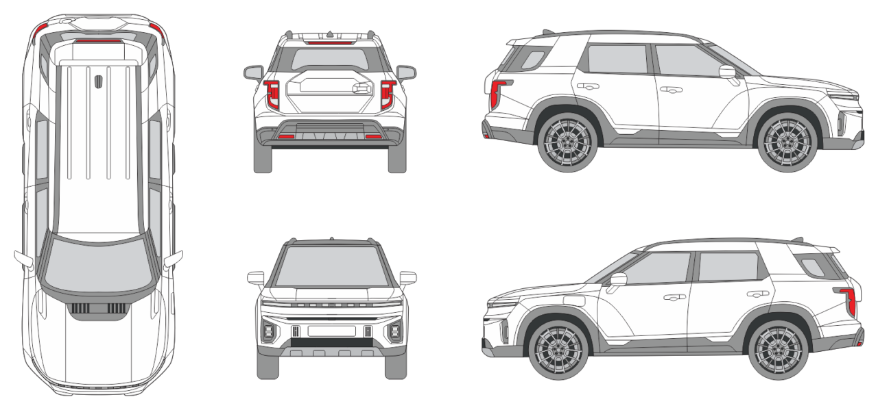 Ssangyong Torres 2023 - Vehicle Templates Unleashed