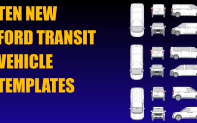 Ten New Ford Transit Vehicle Templates Added