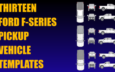 Thirteen Ford F-Series Pickup Vehicle Templates Added