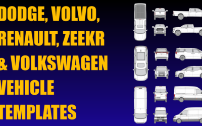 Dodge, Volvo, Renault, Zeekr and Volkswagen Vehicle Templates Added