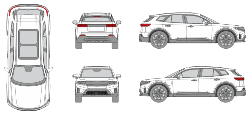 Honda Prologue 2023 SUV Template