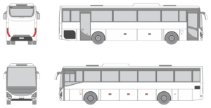 Iveco Evadys 2017 Bus Template