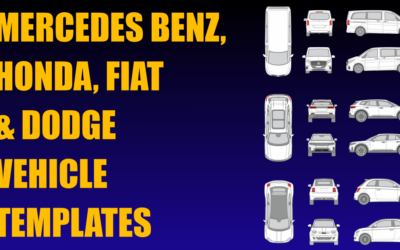 Mercedes Benz, Honda, Fiat and Dodge Vehicle Templates Added