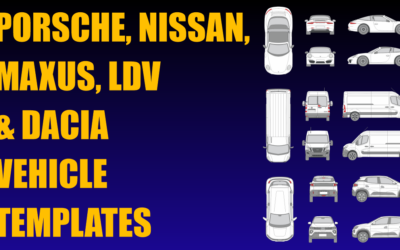 Porsche, Nissan, Maxus, LDV and Dacia Vehicle Templates Added