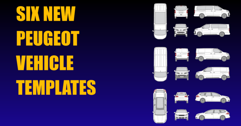 Six New Peugeot Vehicle Templates Added