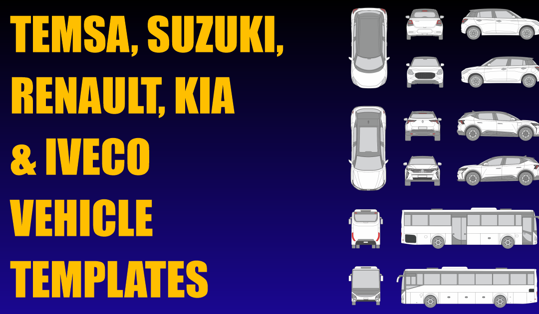 Temsa, Suzuki, Renault, Kia and Iveco Vehicle Templates Added