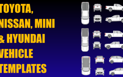 Toyota, Nissan, Mini and Hyundai Vehicle Templates Added