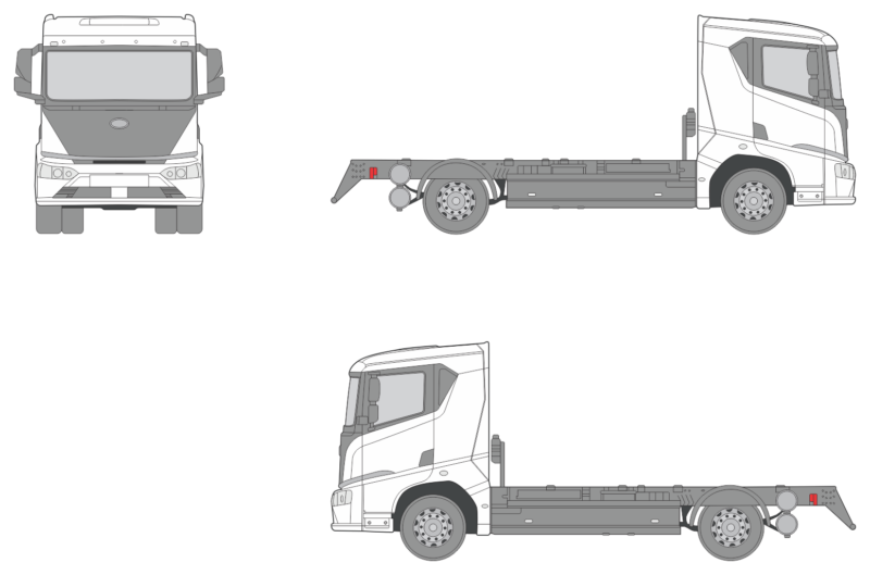 BYD ETH8 2024 Truck Template