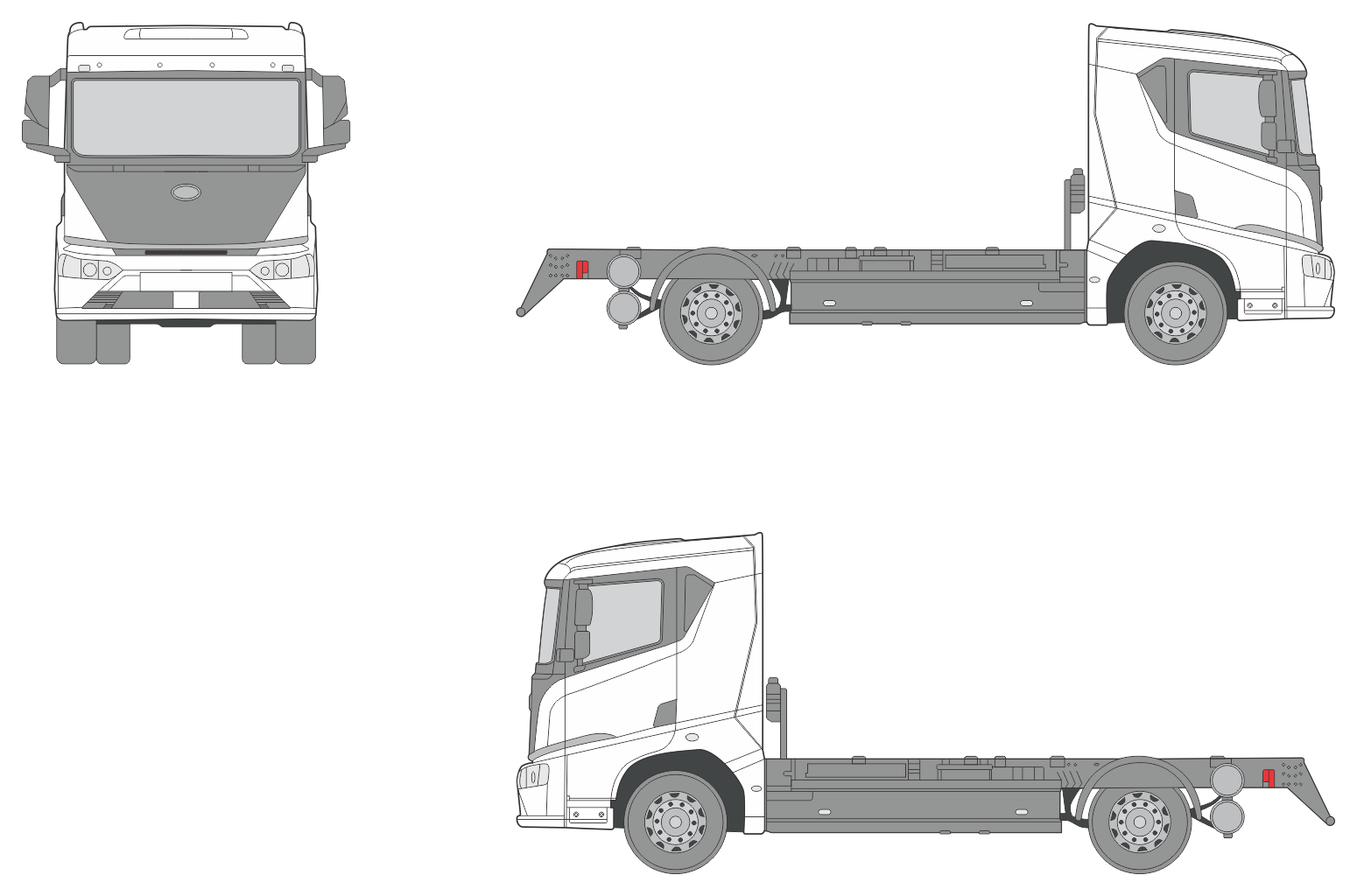 BYD ETH8 2024 Truck Template