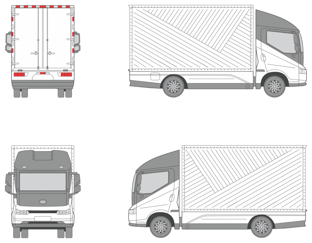 BYD ETM6 2024 Truck Template