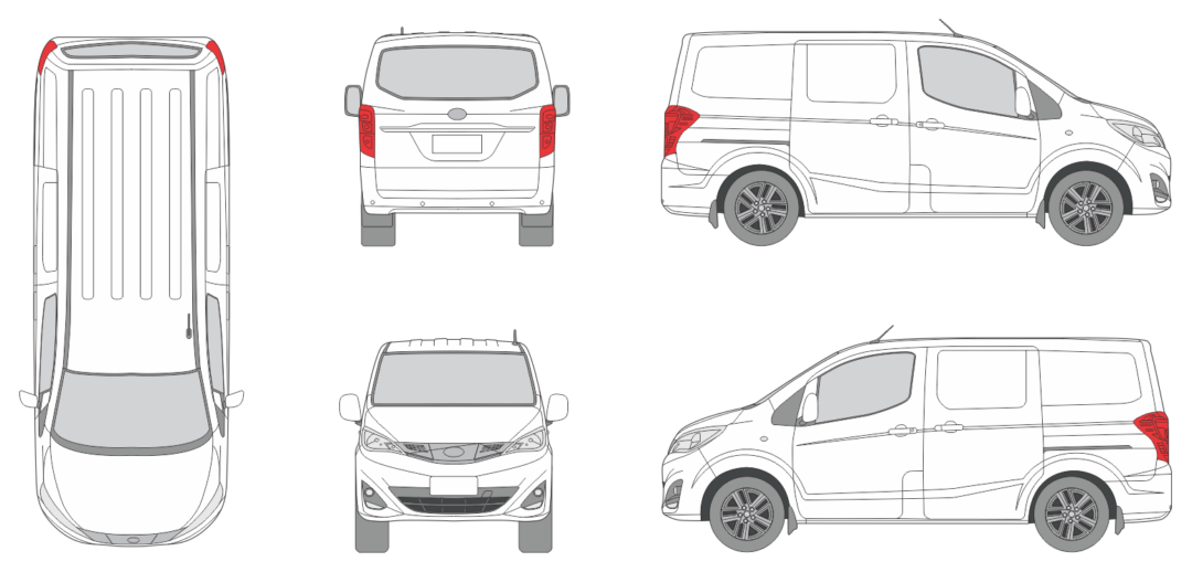 BYD ETP3 2024 Van Template