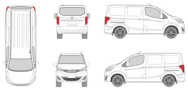 BYD ETP3 2024 Van Template