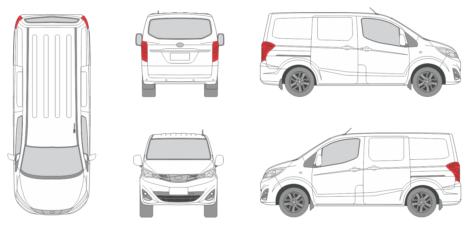 BYD ETP3 2024 Van Template