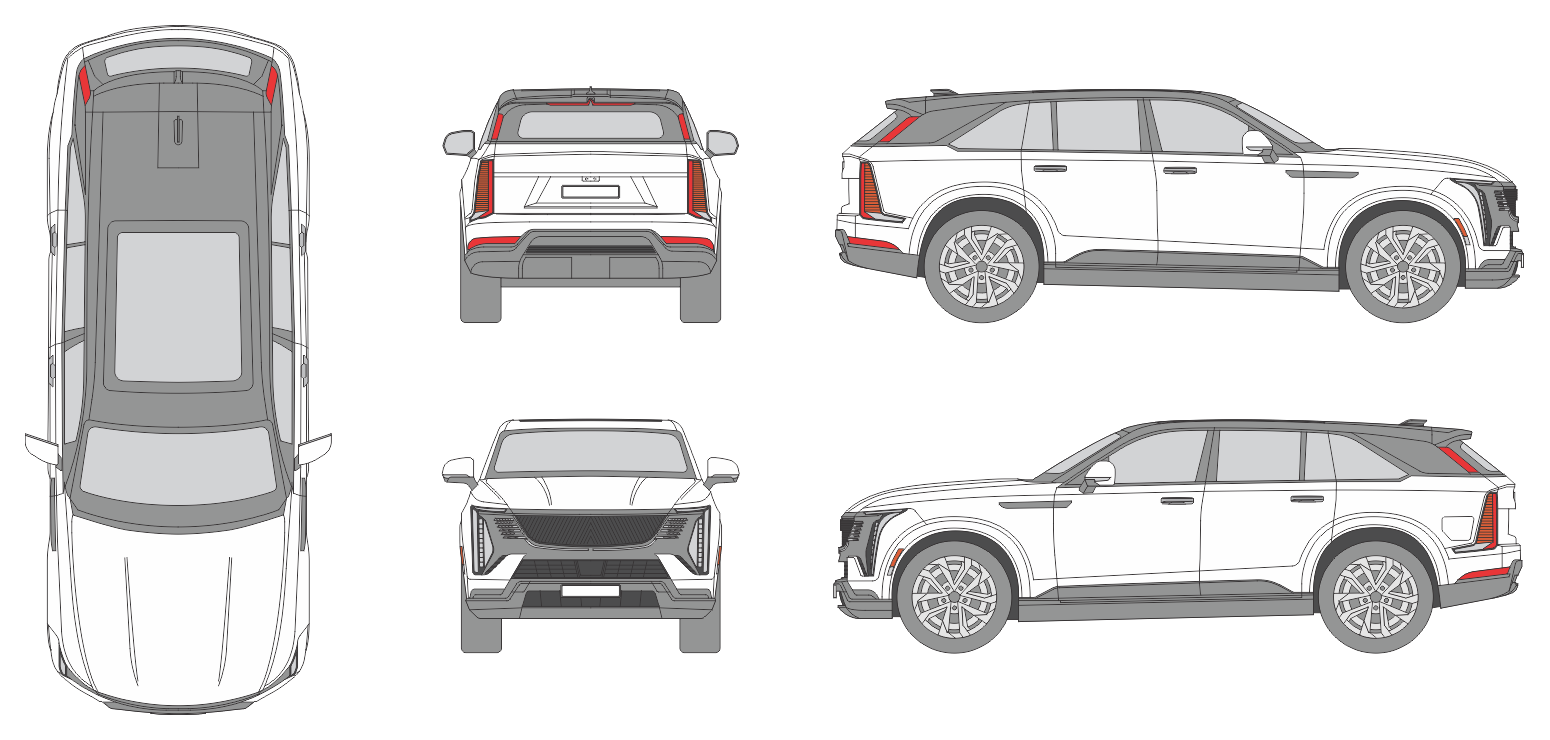 Cadillac Escalade IQ 2024 SUV Template